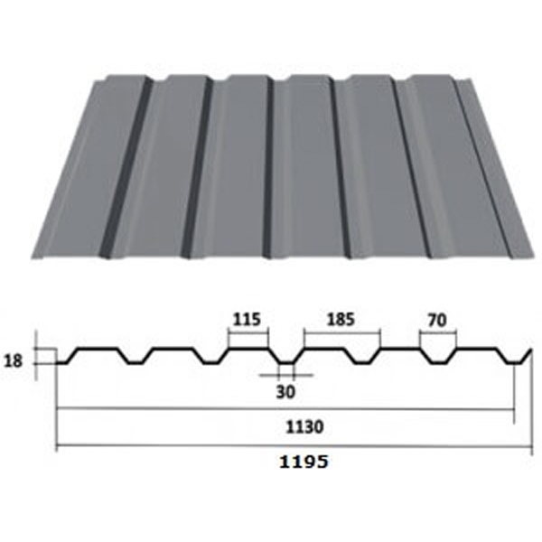 Профнастил стіновийС-18&nbsp;