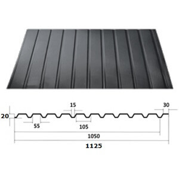 Профнастил стіновийС-20