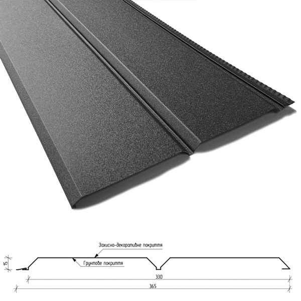 Металевий фасад Євробрус LINE